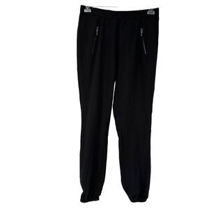 Serena Williams Signature Statement Jogger Pants Black Size M Elastic Waist Pant